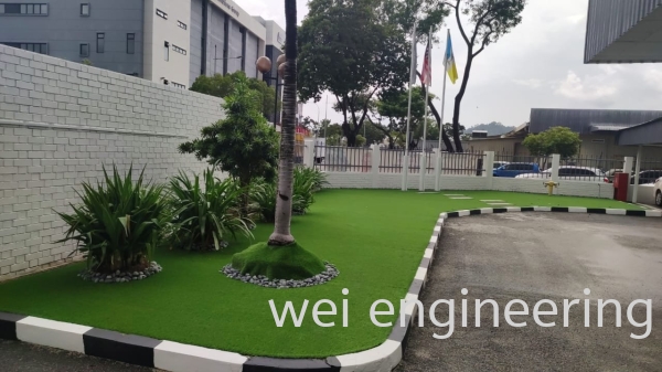 KINETICS OFFICE BAYAN LEPAS LANDSCAPE WORK Penang, Malaysia, Simpang Ampat Supplier, Installation, Supply, Supplies | WEI ENGINEERING SDN. BHD.