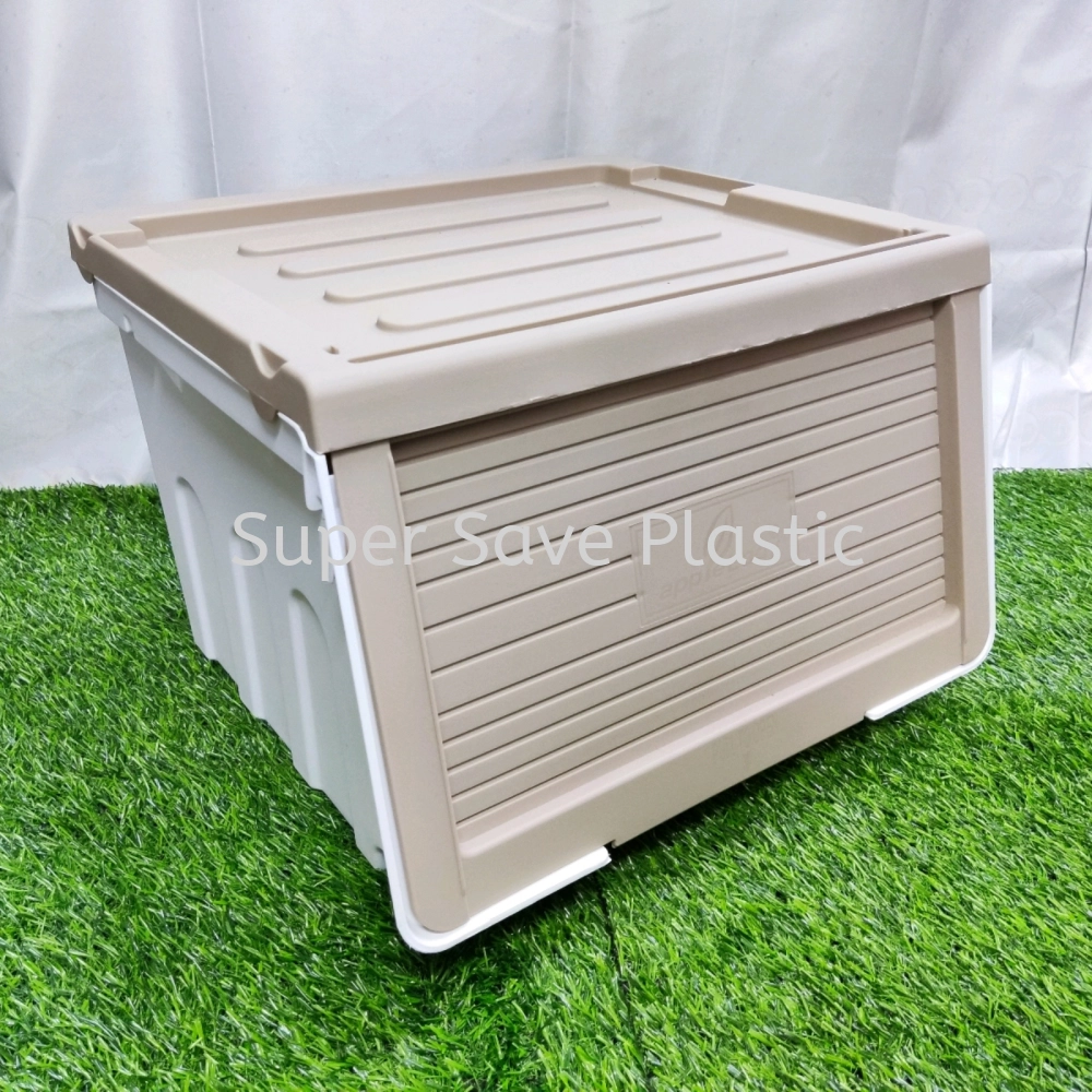 JT5527/5 FLIP-FRONT STACKABLE BOX Johor, Malaysia, Muar Plastic ...