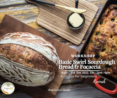 Sourdough Swirl Bread & Focaccia Workshop
