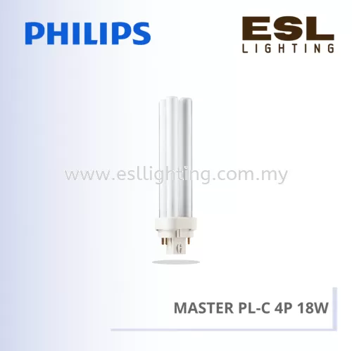 PHILIPS FLUORESCENT LAMP MASTER PL-C 18W 927907283001 927907284065 927907286501