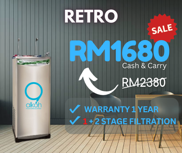 Retro Water Cooler Water Cooler Outright Johor Bahru (JB), Malaysia, Ulu Tiram Supplier, Suppliers, Supply, Supplies | Alkoh Marketing Sdn Bhd