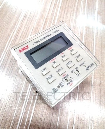 TAIWAN ANLY APT -9S PROMMABLE DIGITAL TIMER AC / DC 100 - 240V TIME SWITCH