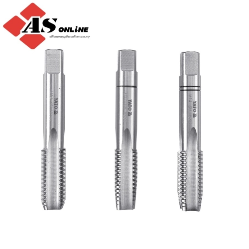 YATO Hand Tap HSS M2, M4, 3 Pcs / Model: YT-2932