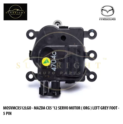 MOSVMCX512LGO - MAZDA CX5 '12 SERVO MOTOR ( ORG ) LEFT GREY FOOT - 5 PIN