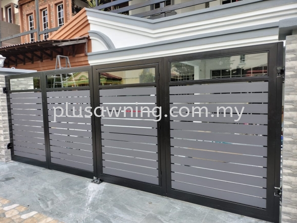 FOLDING GATE @JALAN PUTRI JAYA 9, TAMAN PUTRI JAYA, BATU 9, KUALA LUMPUR  Gate Selangor, Malaysia, Kuala Lumpur (KL), Cheras Contractor, Service | Plus Awning & Iron Sdn Bhd