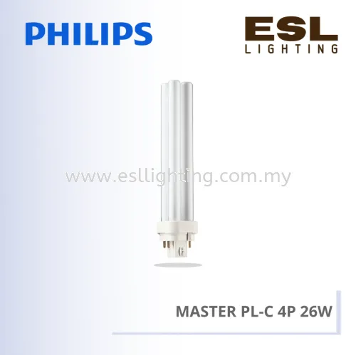 PHILIPS FLUORESCENT LAMP MASTER PL-C 26W 927907383001 927907384002 927907386565