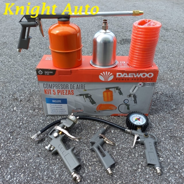 Daewoo Air Kit Set (5 PCS) ID33923 Daewoo  Air / Pneumatic Tools (branded) Selangor, Malaysia, Kuala Lumpur (KL), Seri Kembangan, Setapak, Kajang Supplier, Suppliers, Supply, Supplies | Knight Auto Sdn Bhd