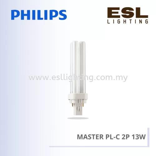 PHILIPS FLUORESCENT LAMP MASTER PL-C 2P 13W 927904882701 927904883001 927904884002 927904886502