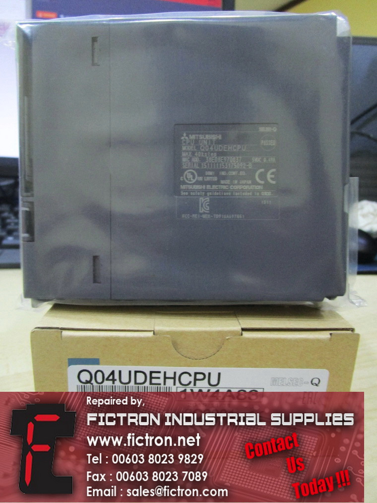 Q04UDEHCPU MITSUBISHI ELECTRIC PLC CPU Unit Supply Repair Malaysia Singapore Indonesia USA Thailand