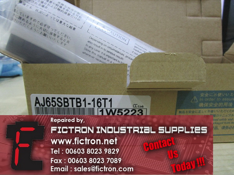 AJ65SBTB1-16T1 AJ65SBTB116T1 MITSUBISHI ELECTRIC PLC Digital Output Module Supply Repair Malaysia Singapore Indonesia USA Thailand