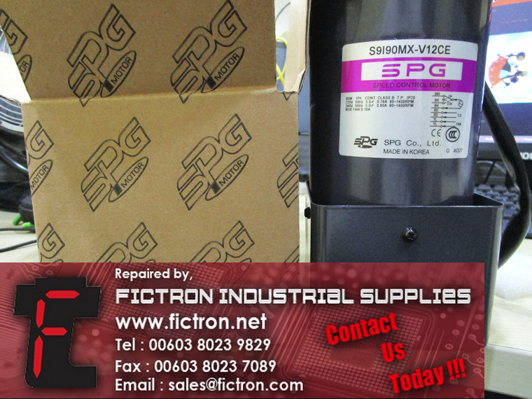 S9I90MX-V12CE S9I90MXV12CE SPG Speed Control Motor Supply Repair Malaysia Singapore Indonesia USA Thailand