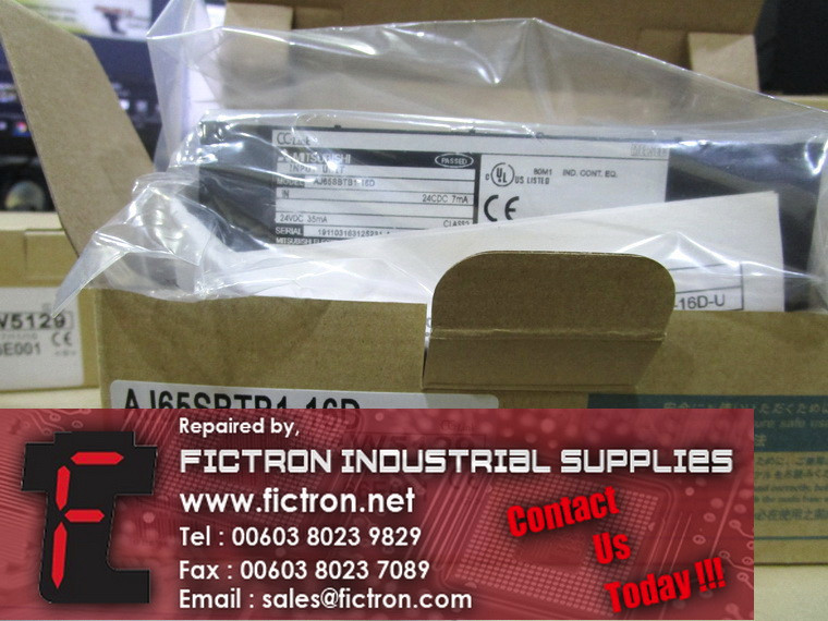 AJ65SBTB1-16D AJ65SBTB116D MITSUBISHI ELECTRIC PLC Digital Input Module Supply Repair Malaysia Singapore Indonesia USA Thailand