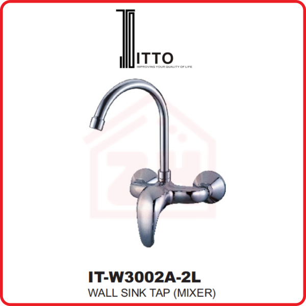 ITTO Wall Sink Tap IT-W3002A-2L ITTO WALL MOUNTED KITCHEN FAUCET KITCHEN APPLIANCES Johor Bahru (JB), Kulai, Malaysia Supplier, Suppliers, Supply, Supplies | Zhin Heng Hardware & Trading Sdn Bhd
