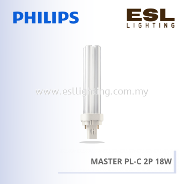 PHILIPS FLUORESCENT LAMP MASTER PL-C 2P 18W 927905782701 927905783001 927905784001 927905786502