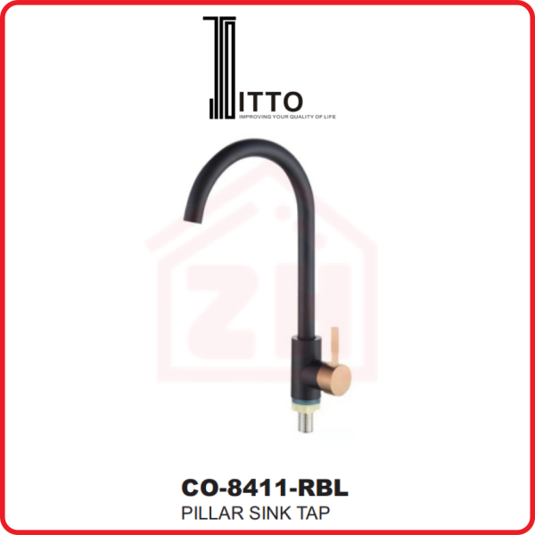 ITTO Pillar Sink Tap CO-8411-RBL ITTO PILLAR MOUNTED KITCHEN FAUCET KITCHEN APPLIANCES Johor Bahru (JB), Kulai, Malaysia Supplier, Suppliers, Supply, Supplies | Zhin Heng Hardware & Trading Sdn Bhd