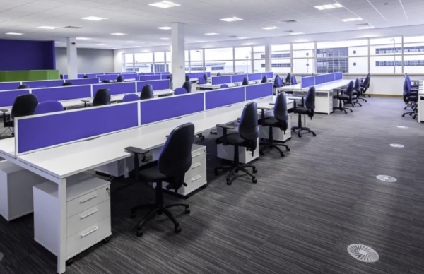 Multiple furniture workstation with Rumex metal leg Workstation furniture AIM Desking System Office Workstation Malaysia, Selangor, Kuala Lumpur (KL), Seri Kembangan Supplier, Suppliers, Supply, Supplies | Aimsure Sdn Bhd