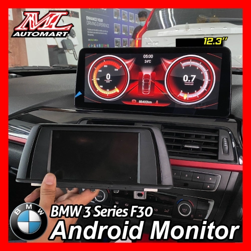 BMW 3 Series F30 Android Monitor (12.3")