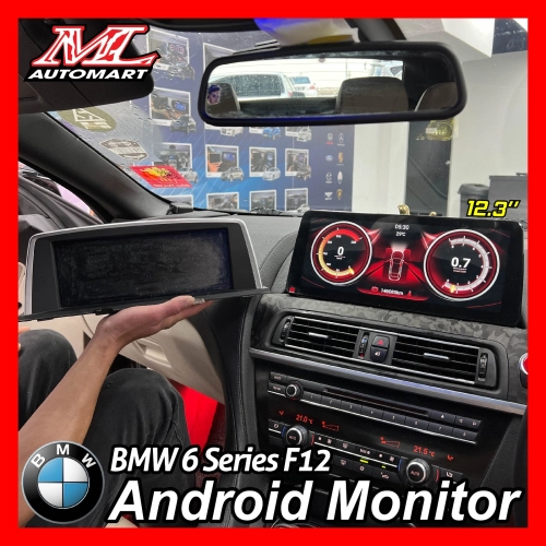 BMW 6 Series F12 Android Monitor (12.3")