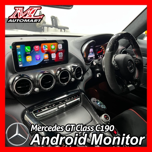 Mercedes AMG GT Apple Car Play Screen Upgrade