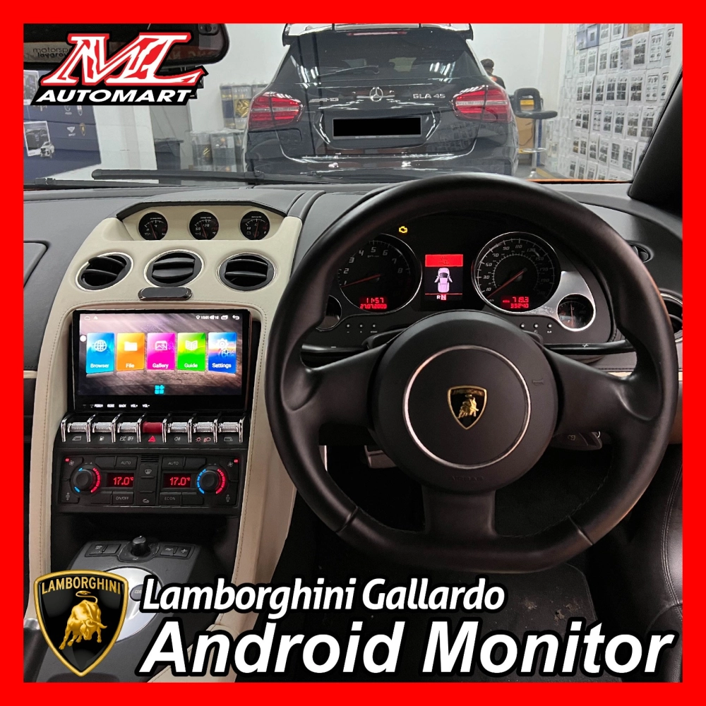 Lamborghin Gallardo Android Monitor