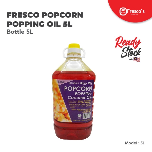 Fresco Pop Corn Popping Oil Pop Corn Pop Corn Machine Kuala Lumpur, KL, Malaysia Supply, Supplier, Suppliers | Fresco Cocoa Supply PLT