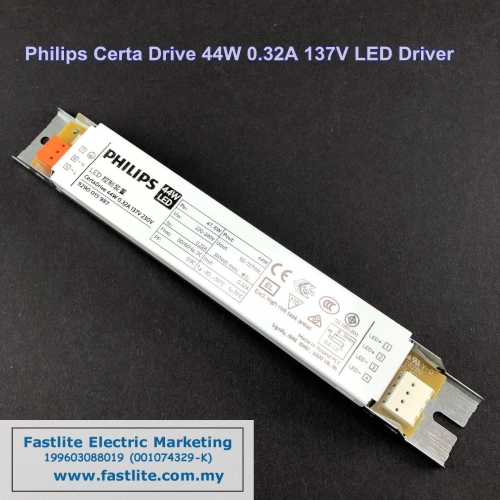 Philips Certa Drive 44W 0.32A 137V LED Driver