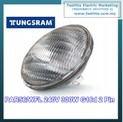 Tungsram PAR56/WFL 240v 300w Studio lamp for PAR CAN