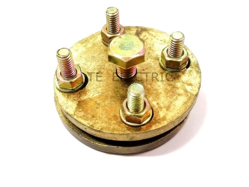 25MM X 3MM ALUMINIUM / COPPER BRASS TEST BOND ROUND TYPE TEST BOND EARTHING GROUNDING ACCESSORIES MATERIAL GRADE BS316