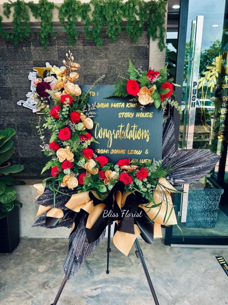 Premium Congrats Fresh Flower  Congratulatory / Business Opening Flowers Melaka Retailer, Services | BLISS FLORIST