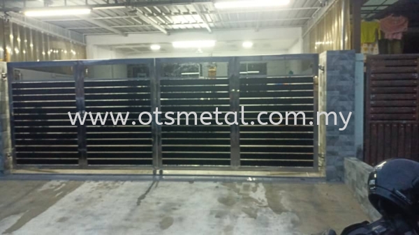 SSG085 Stainless Steel Gate Johor Bahru (JB) Design, Supplier, Supply | OTS Metal Works