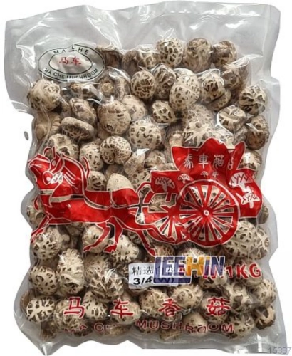 Cendawan 1kg rm108 5-5cm 马车牌白花菇  Dried Shiitake Mushroom  [15367] [noimage] 