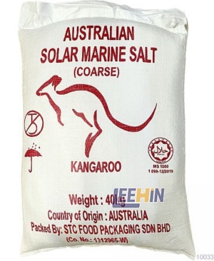 Garam Kasar Australia 40kg (Cap Kangaroo Merah) 粗盐  Coarse Salt [10033]