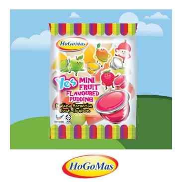 Hogomas Mini Fruit Flavoured Pudding