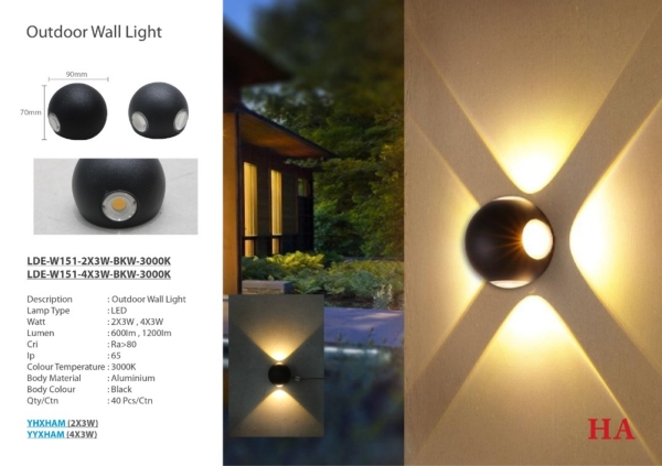  Outdoor Wall Light Outdoor Light Johor Bahru (JB), Johor, Malaysia. Supplier, Suppliers, Supplies, Supply | HT Lighting Sdn Bhd