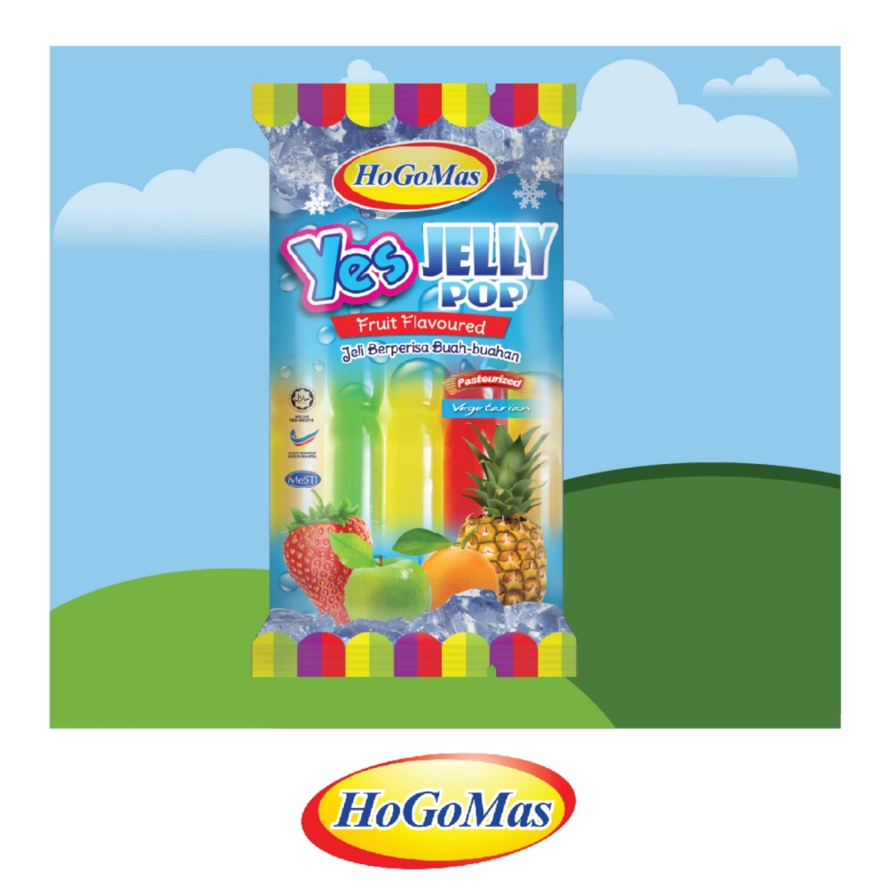 Hogomas Jelly Pop (Fruit Flavoured) 750g