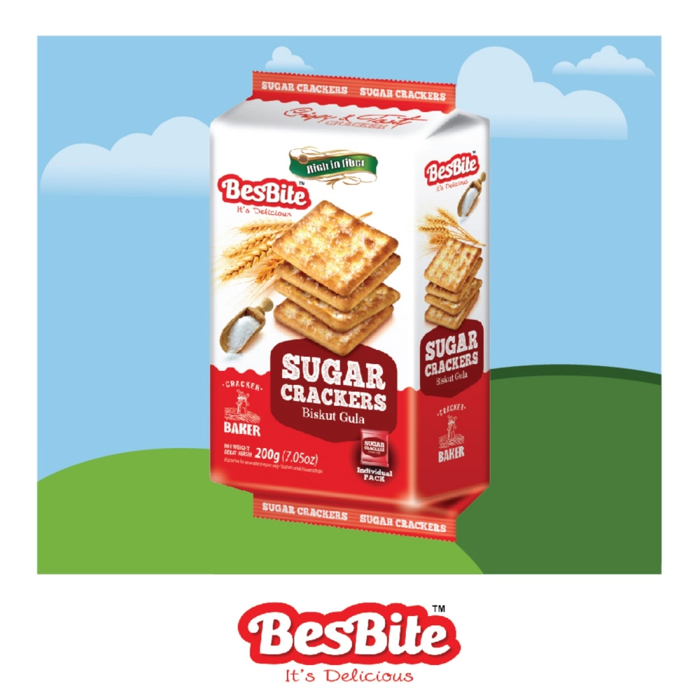 BesBite Sugar Crackers 200g