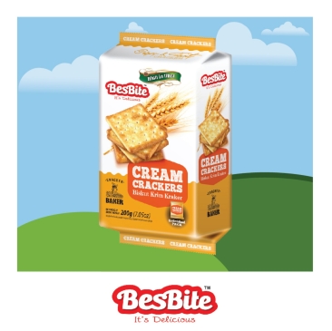 BesBite Cream Crackers 200g