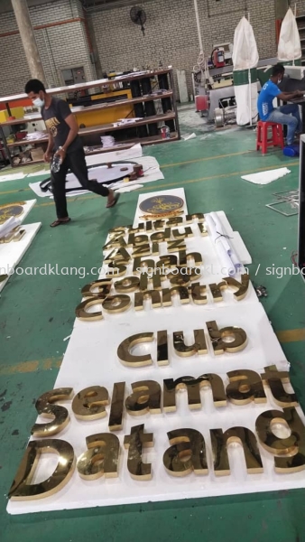 stainless steel box up 3d lettering logo Huruf Timbul Keluli Tahan Karat Klang, Malaysia Supplier, Supply, Manufacturer | Great Sign Advertising (M) Sdn Bhd