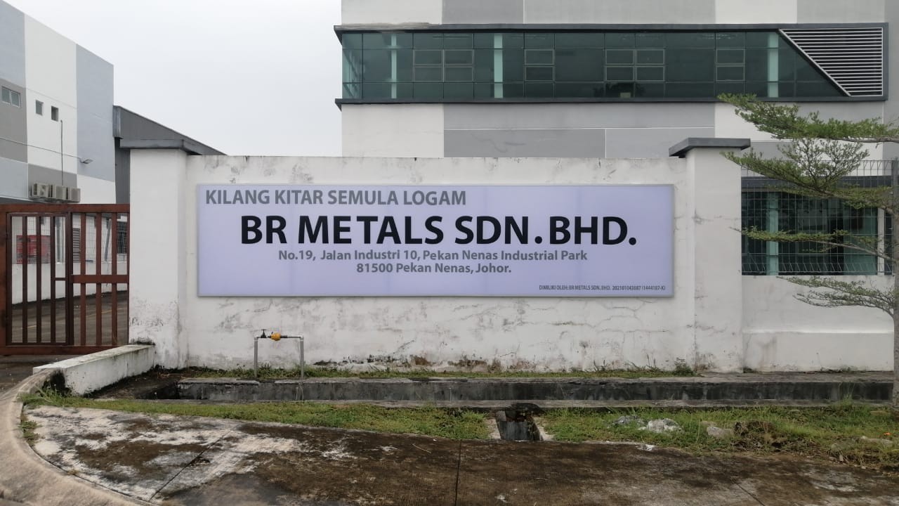BR METALS SDN. BHD. Normal Signboard