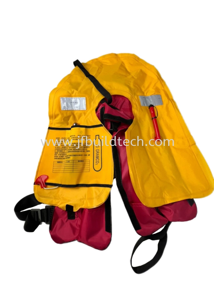 Inflatable Life Jacket Single Chamber CE Cert