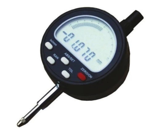  724-4036 - RS PRO Imperial/Metric Dial Indicator, 0 → 12.7 mm Measurement Range, 0.005 mm Resolution , ±0.015 mm Accuracy