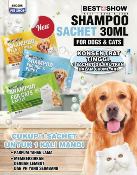 30ML SHAMPOO FOR DOG & PUPPY Dog Shampoo Dog Penang, Nibong Tebal, Malaysia Supplier, Distributors, Manufacturer, Seller | MAXIMA FOODS MARKETING