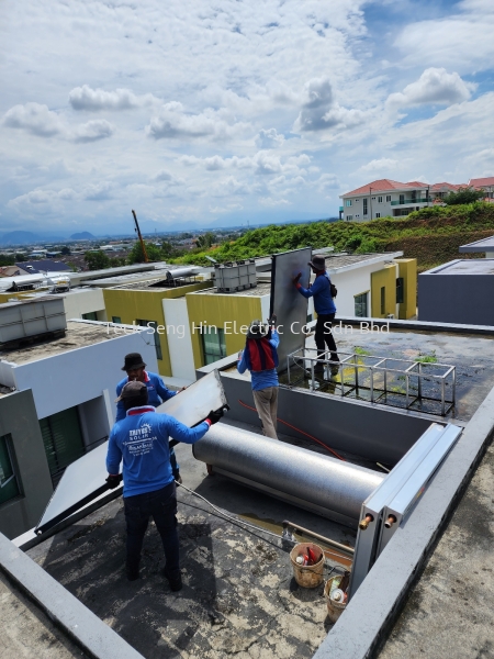 Menglembu, Ipoh DISMANTLE OLD SOLAR HOT WATER SYSTEM Perak, Malaysia, Ipoh Supplier, Suppliers, Supply, Supplies | Teck Seng Hin Electric Co. Sdn Bhd