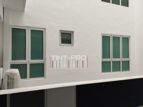 Green out Silver In Green Silver Installation Gaya Resort Homes Type D Heat Rejection Tint Selangor, Malaysia, Kuala Lumpur (KL), Shah Alam Supplier, Supply, Supplies, Installation | Tint Pro Solar Film