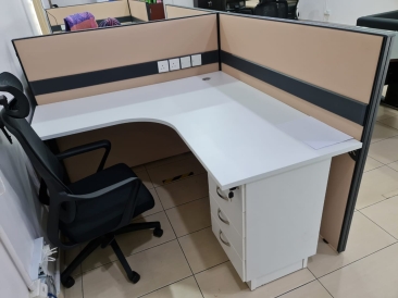 Office Table Workstation and Partition Board deliver to TNB near Penang Sentral | Office Table Penang