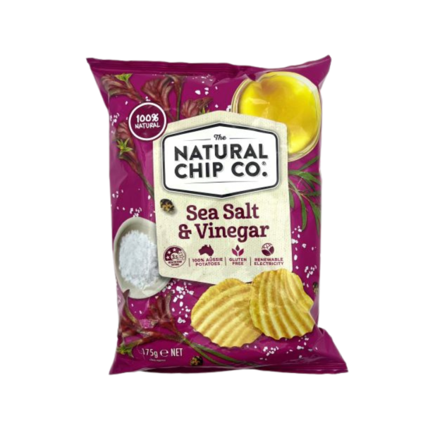 Natural Chip CO. Poatato Chips(seasalt+Vinegar) 175g Healthy Snacks FOOD Perak, Malaysia, Taiping Supplier, Suppliers, Supply, Supplies | BNC Health Sdn Bhd