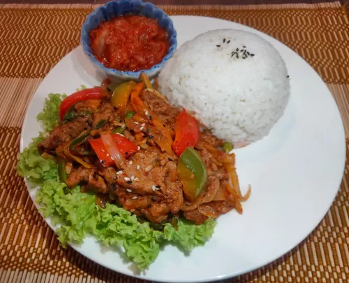 Spicy Beef Rice