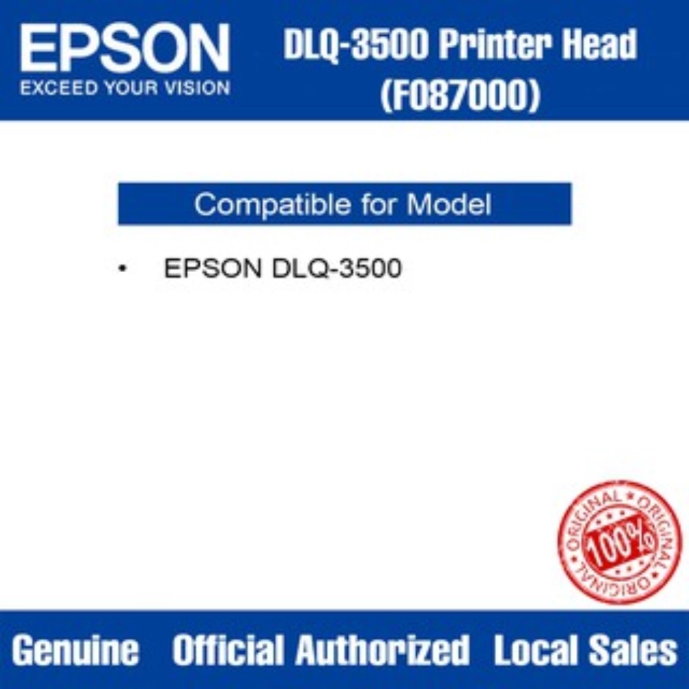 F087000 Printhead for Epson DLQ-3500 Printer