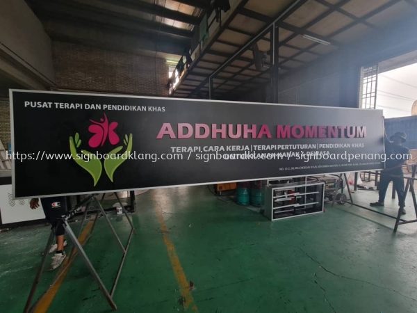 addhuha momentum pvc cut out 3d lettering logo signage signboard at shah alam selangor Huruf 3D Papan PVC Kuala Lumpur (KL), Malaysia Pembinaan, Pasang, Pembekal | Great Sign Advertising (M) Sdn Bhd