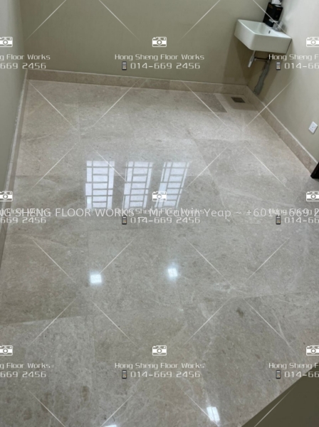 Marble/Terrazzo Floor Refurbishment - polish Terrazzo /Marble Flooring Polished Selangor, Malaysia, Kuala Lumpur (KL), Petaling Jaya (PJ) Supplier, Suppliers, Supply, Supplies | Hong Sheng Floor Works